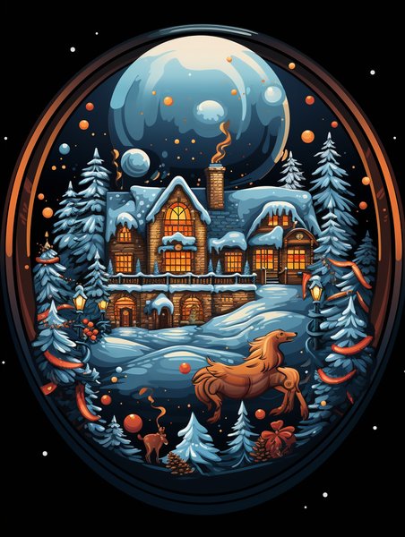 Christmas & Holiday #87 - Christmas & Holiday Screen Print T-Shirt & Hoodie