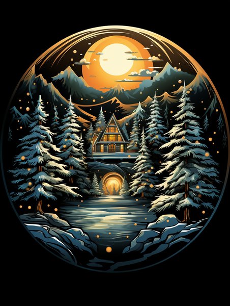 Christmas & Holiday #88 - Christmas & Holiday Screen Print T-Shirt & Hoodie
