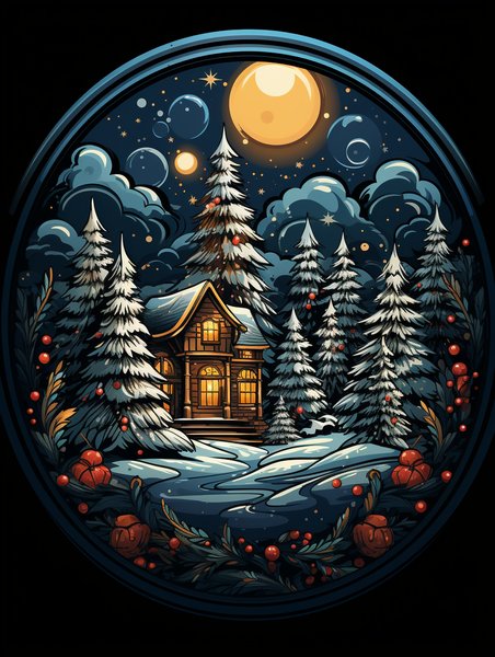 Christmas & Holiday #90 - Christmas & Holiday Screen Print T-Shirt & Hoodie