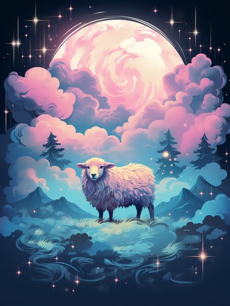 A Fluffy Cloud Shaped Like A - Cute & Kawaii Screen Print T-Shirt & Hoodie