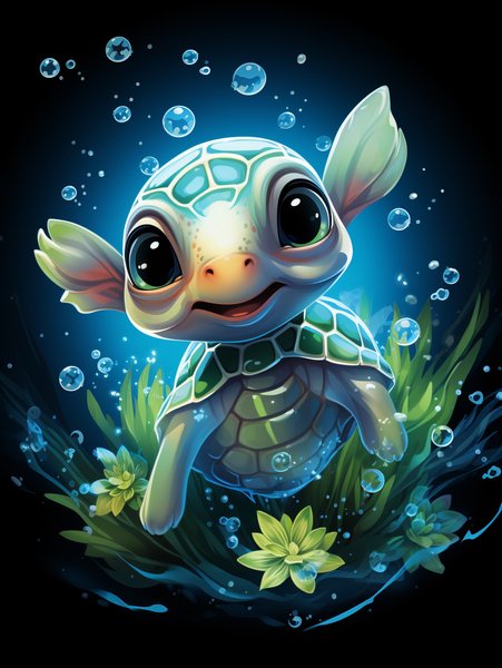 A Group Of Cheerful Baby Sea - Cute & Kawaii Screen Print T-Shirt & Hoodie
