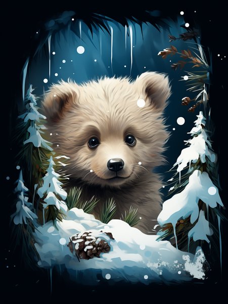 A Group Of Tiny Cuddly Bear C - Cute & Kawaii Screen Print T-Shirt & Hoodie