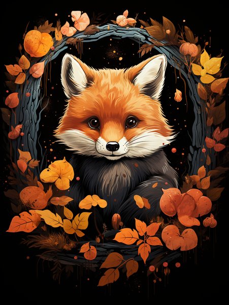 A Little Joyful Squirrel Hold - Cute & Kawaii Screen Print T-Shirt & Hoodie