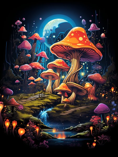 A Merry Troupe Of Colorful Da - Cute & Kawaii Screen Print T-Shirt & Hoodie