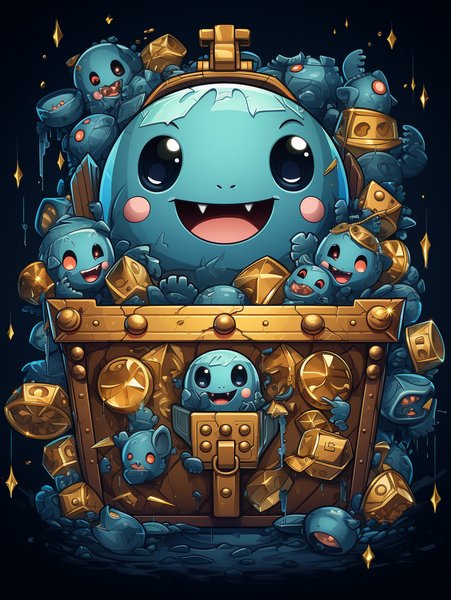 A Small Charming Treasure Che - Cute & Kawaii Screen Print T-Shirt & Hoodie