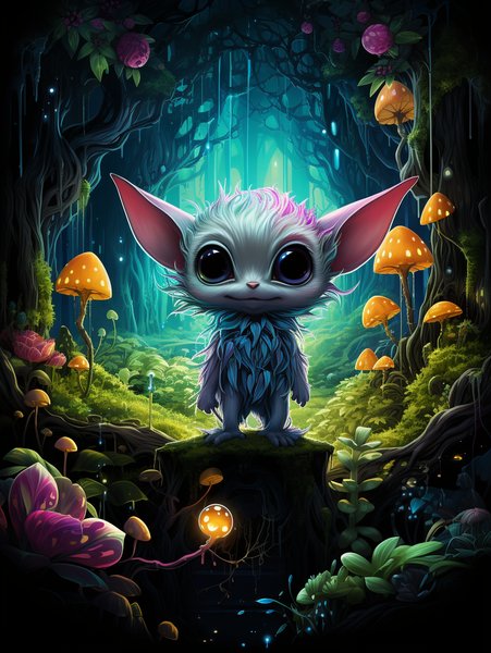 A Small Curious Alien Explori - Cute & Kawaii Screen Print T-Shirt & Hoodie