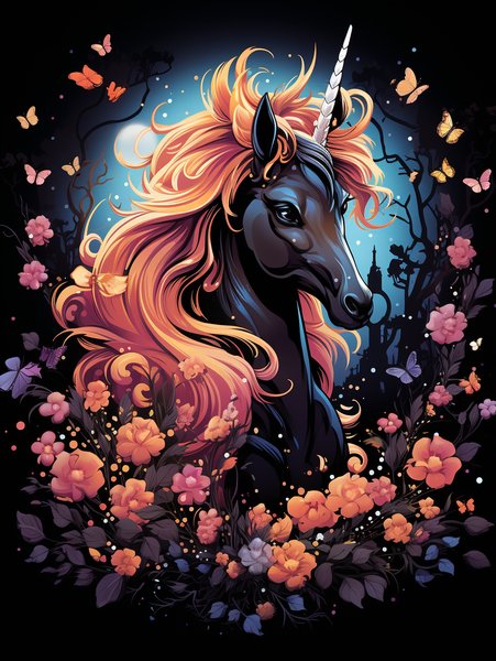 A Small Enchanted Unicorn Wit - Cute & Kawaii Screen Print T-Shirt & Hoodie