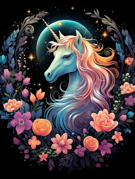 A Small Enchanted Unicorn Wit - Cute & Kawaii Screen Print T-Shirt & Hoodie