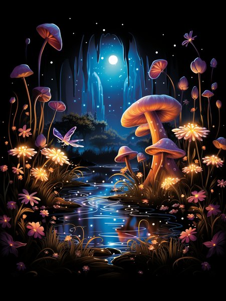 A Sweet Little Fairy Garden W - Cute & Kawaii Screen Print T-Shirt & Hoodie