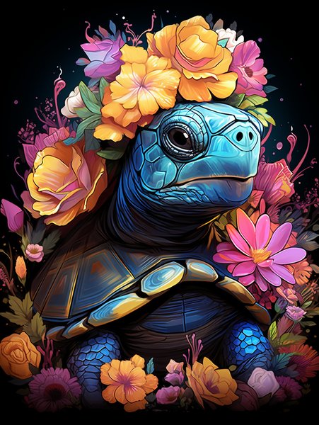 A Tiny Delightful Turtle Wear - Cute & Kawaii Screen Print T-Shirt & Hoodie