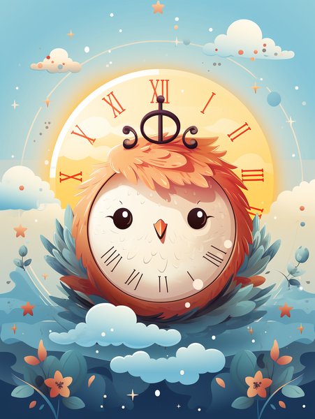 An Adorable Little Alarm Cloc - Cute & Kawaii Screen Print T-Shirt & Hoodie