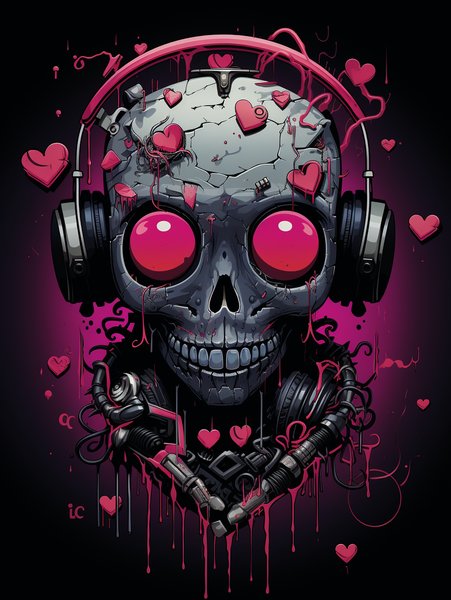 Robots Need Love Too Cute Cy - Cute & Kawaii Screen Print T-Shirt & Hoodie
