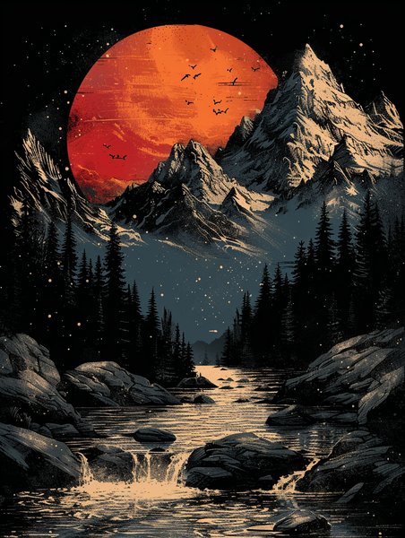 Fantasy & Mythical #1002 - Fantasy & Mythical Screen Print T-Shirt & Hoodie