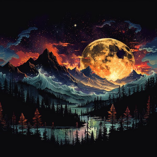 Fantasy & Mythical #1207 - Fantasy & Mythical Screen Print T-Shirt & Hoodie