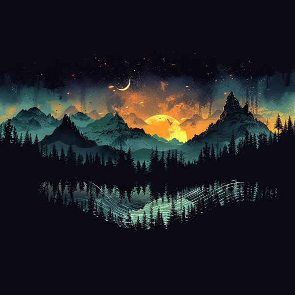 Fantasy & Mythical #1212 - Fantasy & Mythical Screen Print T-Shirt & Hoodie