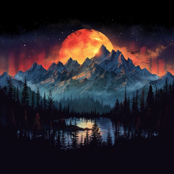 Fantasy & Mythical #1215 - Fantasy & Mythical Screen Print T-Shirt & Hoodie
