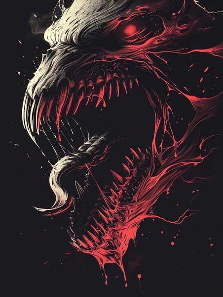Fantasy & Mythical #1402 - Fantasy & Mythical Screen Print T-Shirt & Hoodie