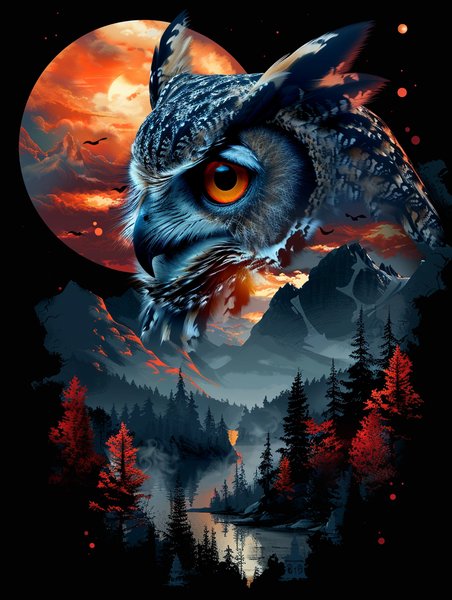 Fantasy & Mythical #1518 - Fantasy & Mythical Screen Print T-Shirt & Hoodie