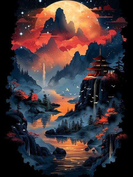 Fantasy & Mythical #614 - Fantasy & Mythical Screen Print T-Shirt & Hoodie
