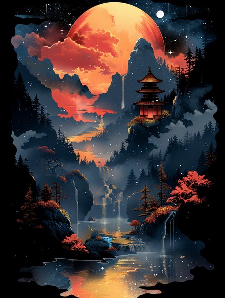 Fantasy & Mythical #615 - Fantasy & Mythical Screen Print T-Shirt & Hoodie