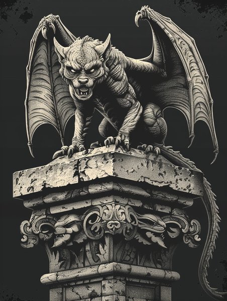 Fantasy & Mythical #653 - Fantasy & Mythical Screen Print T-Shirt & Hoodie
