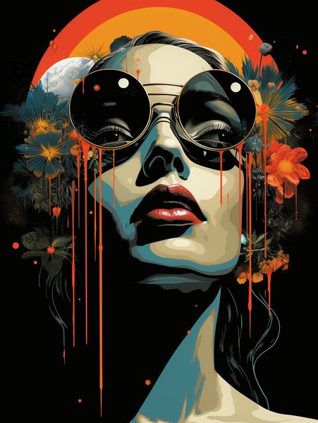 Surrealist Pop Art. 1970s. Ph - Futuristic & Cyberpunk Screen Print T-Shirt & Hoodie