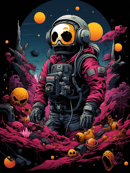 By Junji Ito Katsuhiro Otomo - Futuristic & Cyberpunk Screen Print T-Shirt & Hoodie