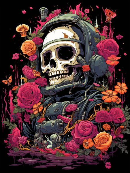 By Junji Ito Katsuhiro Otomo - Futuristic & Cyberpunk Screen Print T-Shirt & Hoodie