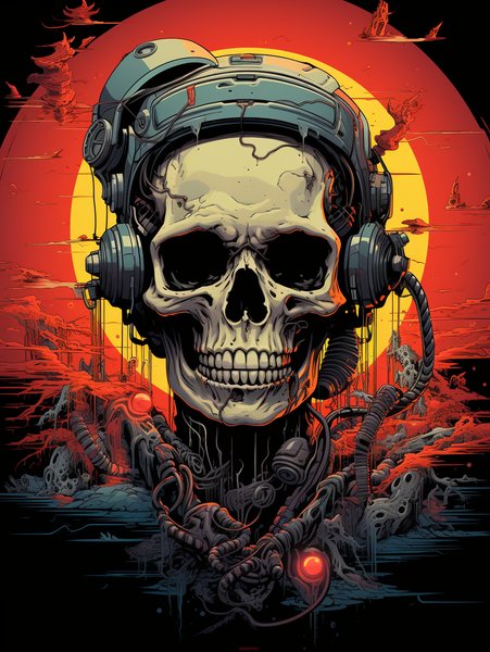 By Junji Ito Katsuhiro Otomo - Futuristic & Cyberpunk Screen Print T-Shirt & Hoodie