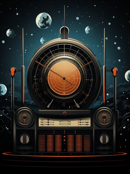A Classic Atomic Age - Futuristic & Cyberpunk Screen Print T-Shirt & Hoodie