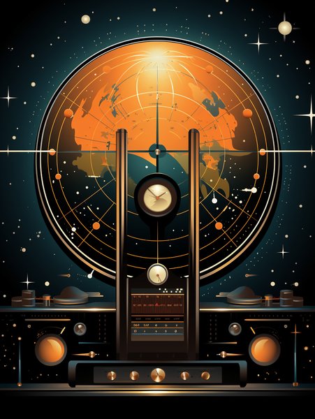 A Classic Atomic Age - Futuristic & Cyberpunk Screen Print T-Shirt & Hoodie