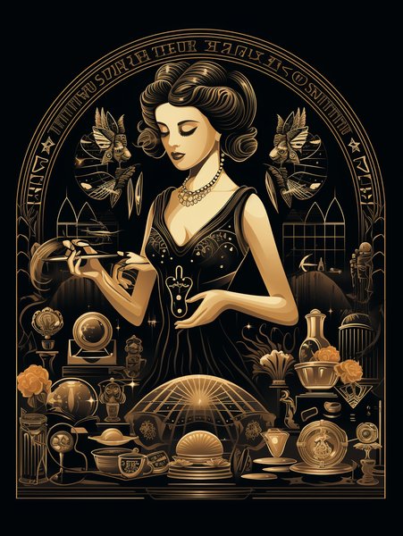 A Woman In A Vintage - Futuristic & Cyberpunk Screen Print T-Shirt & Hoodie