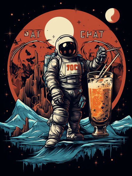 An Oldschool Soda Sho - Futuristic & Cyberpunk Screen Print T-Shirt & Hoodie