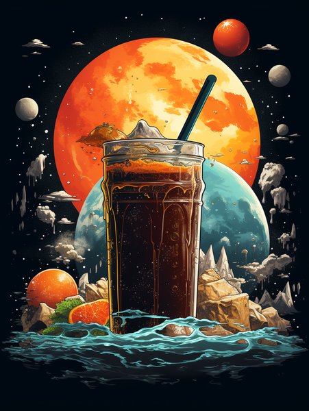 An Oldschool Soda Sho - Futuristic & Cyberpunk Screen Print T-Shirt & Hoodie
