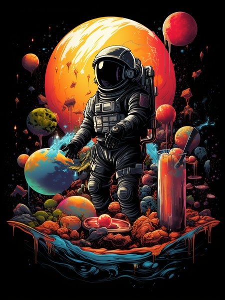 An Oldschool Soda Sho - Futuristic & Cyberpunk Screen Print T-Shirt & Hoodie