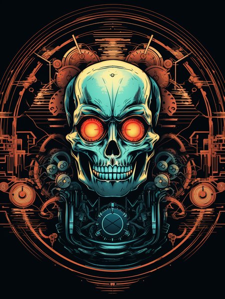 Retrofuturistic Poste - Futuristic & Cyberpunk Screen Print T-Shirt & Hoodie
