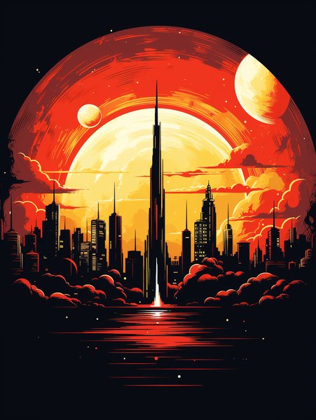 Vintage Science Ficti - Futuristic & Cyberpunk Screen Print T-Shirt & Hoodie