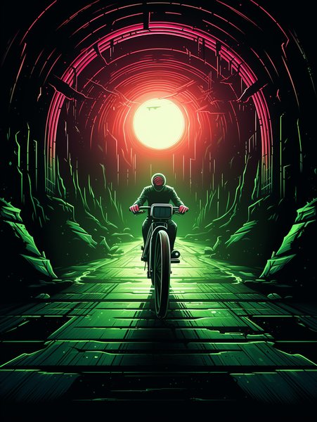 A Retrofuturistic Bic - Futuristic & Cyberpunk Screen Print T-Shirt & Hoodie