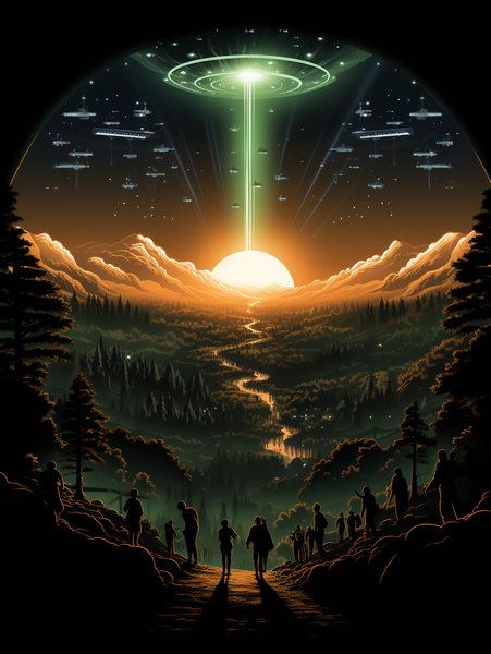 Minimalist Retro Sci Fi Art - Futuristic & Cyberpunk Screen Print T-Shirt & Hoodie