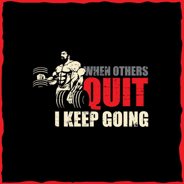 Gym Motivation Power #102 - Gym & Fitness Screen Print T-Shirt & Hoodie