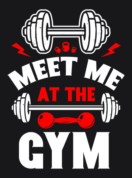 Gym Motivation Power #113 - Gym & Fitness Screen Print T-Shirt & Hoodie