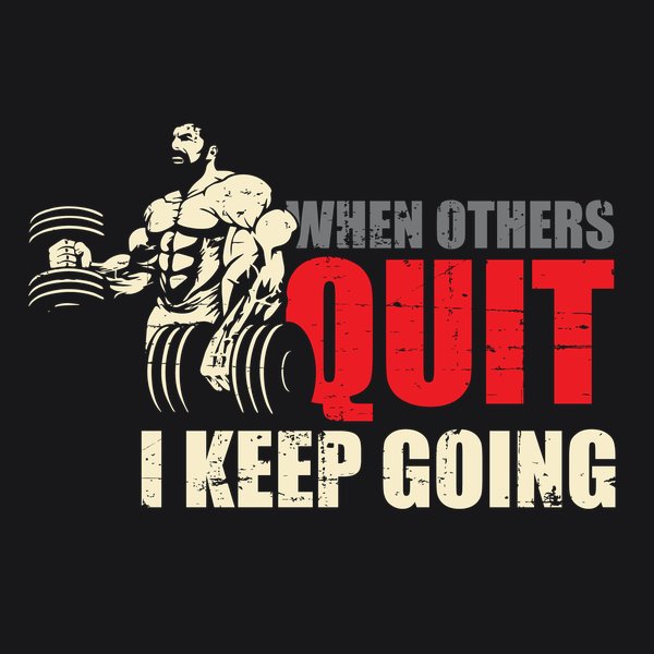 Gym Motivation Power #114 - Gym & Fitness Screen Print T-Shirt & Hoodie