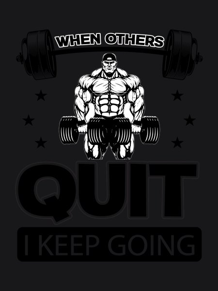 Gym Motivation Power #130 - Gym & Fitness Screen Print T-Shirt & Hoodie