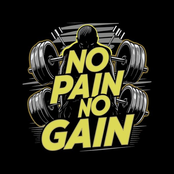 Gym Motivation Power #132 - Gym & Fitness Screen Print T-Shirt & Hoodie