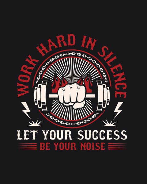 Gym Motivation Power #135 - Gym & Fitness Screen Print T-Shirt & Hoodie