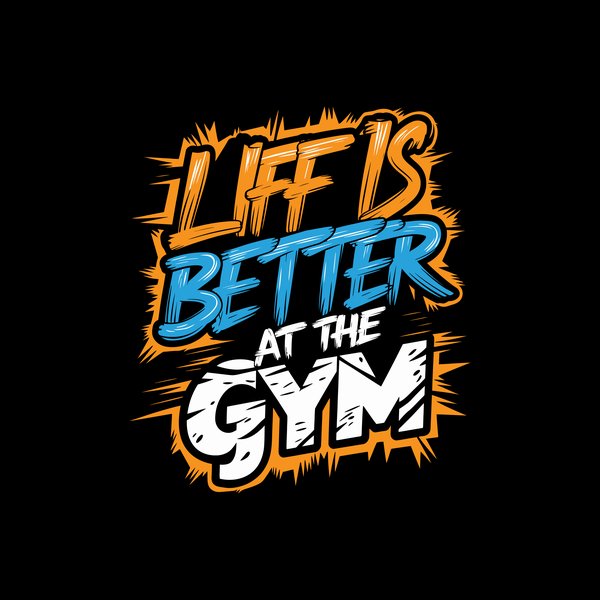 Gym Motivation Power #38 - Gym & Fitness Screen Print T-Shirt & Hoodie