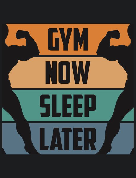 Gym Motivation Power #4 - Gym & Fitness Screen Print T-Shirt & Hoodie