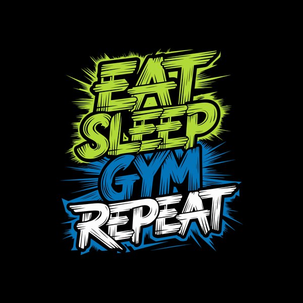 Gym Motivation Power #44 - Gym & Fitness Screen Print T-Shirt & Hoodie
