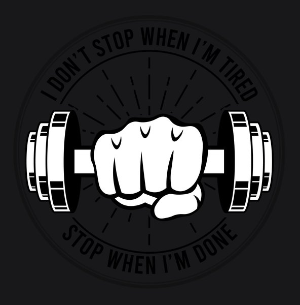 Gym Motivation Power #46 - Gym & Fitness Screen Print T-Shirt & Hoodie
