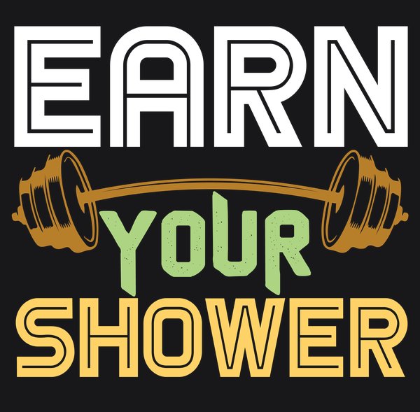 Gym Motivation Power #57 - Gym & Fitness Screen Print T-Shirt & Hoodie